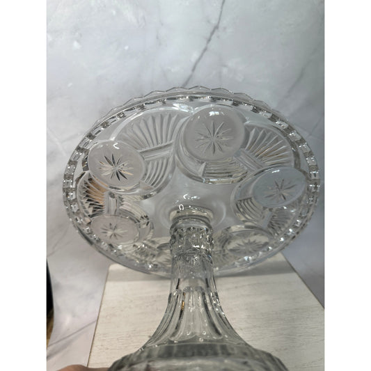 EAPG Horn of Plenty Cake Stand Plate C 1890's