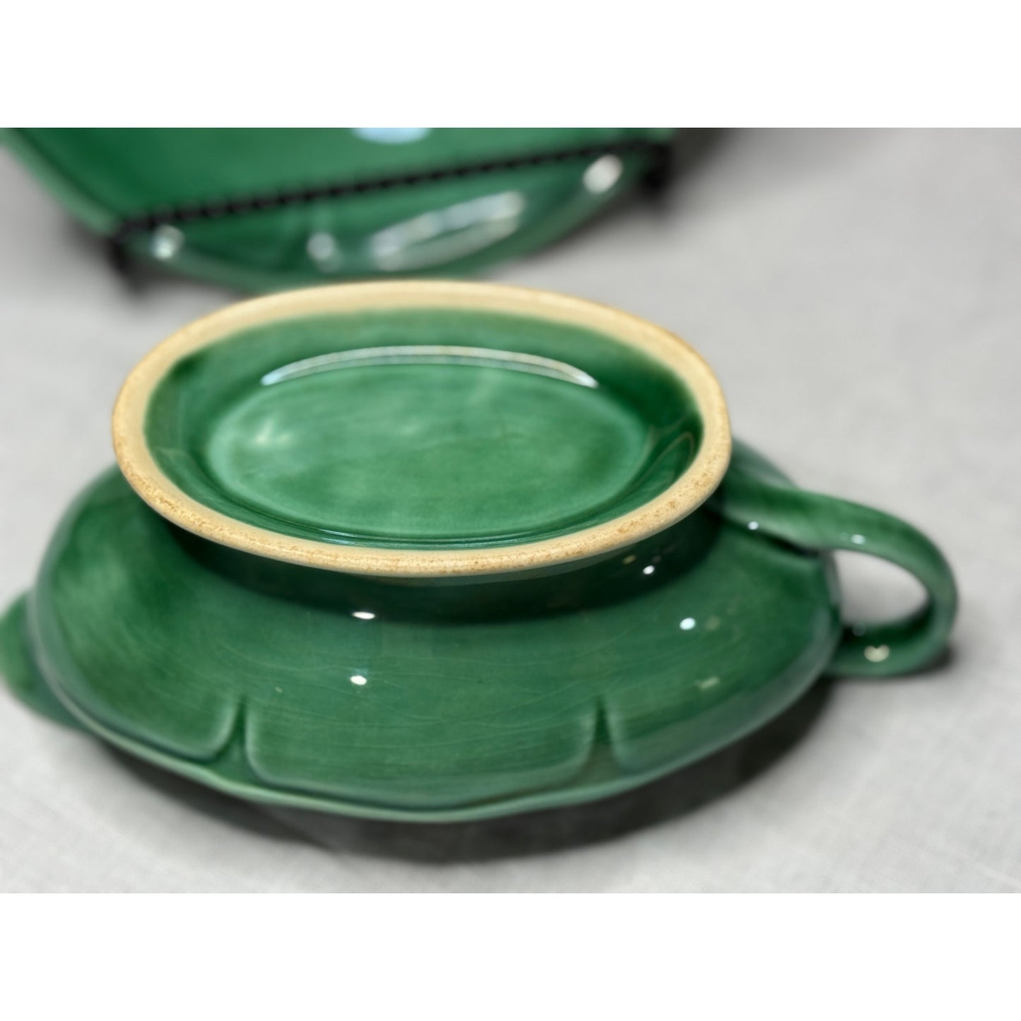 Mount Clemons Petal Green Pottery Collection (Set of 4)