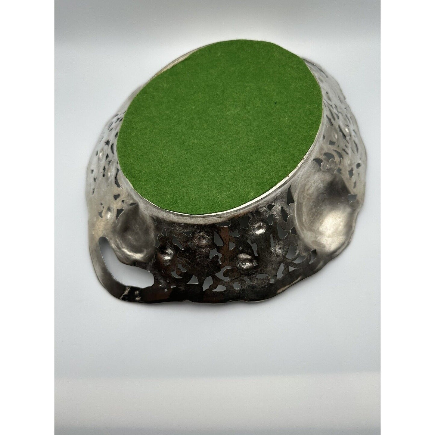 Decorative Handmade Rare Fruit Filagree Bowl made in Germany