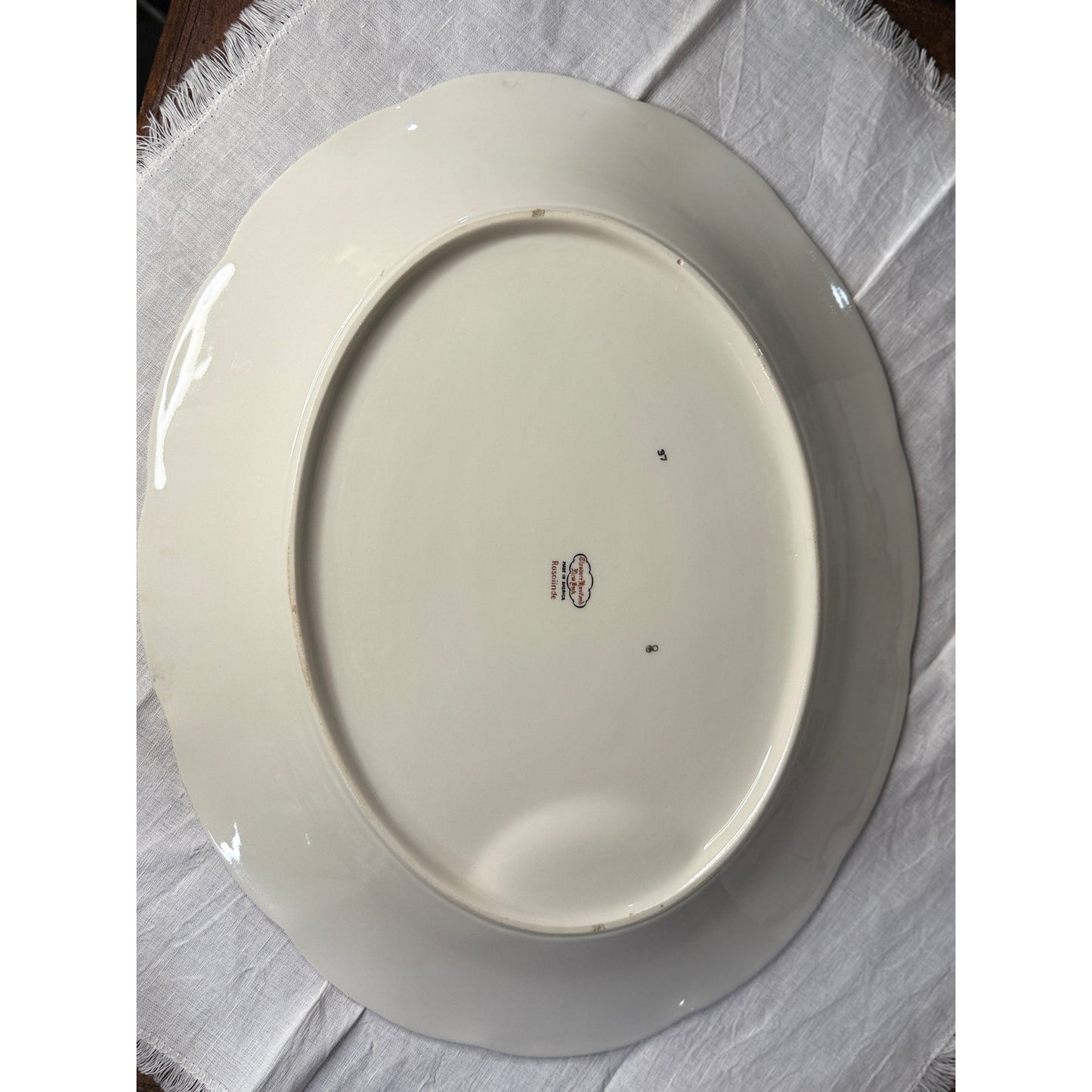 "Rosalinde" Oval Serving Platter