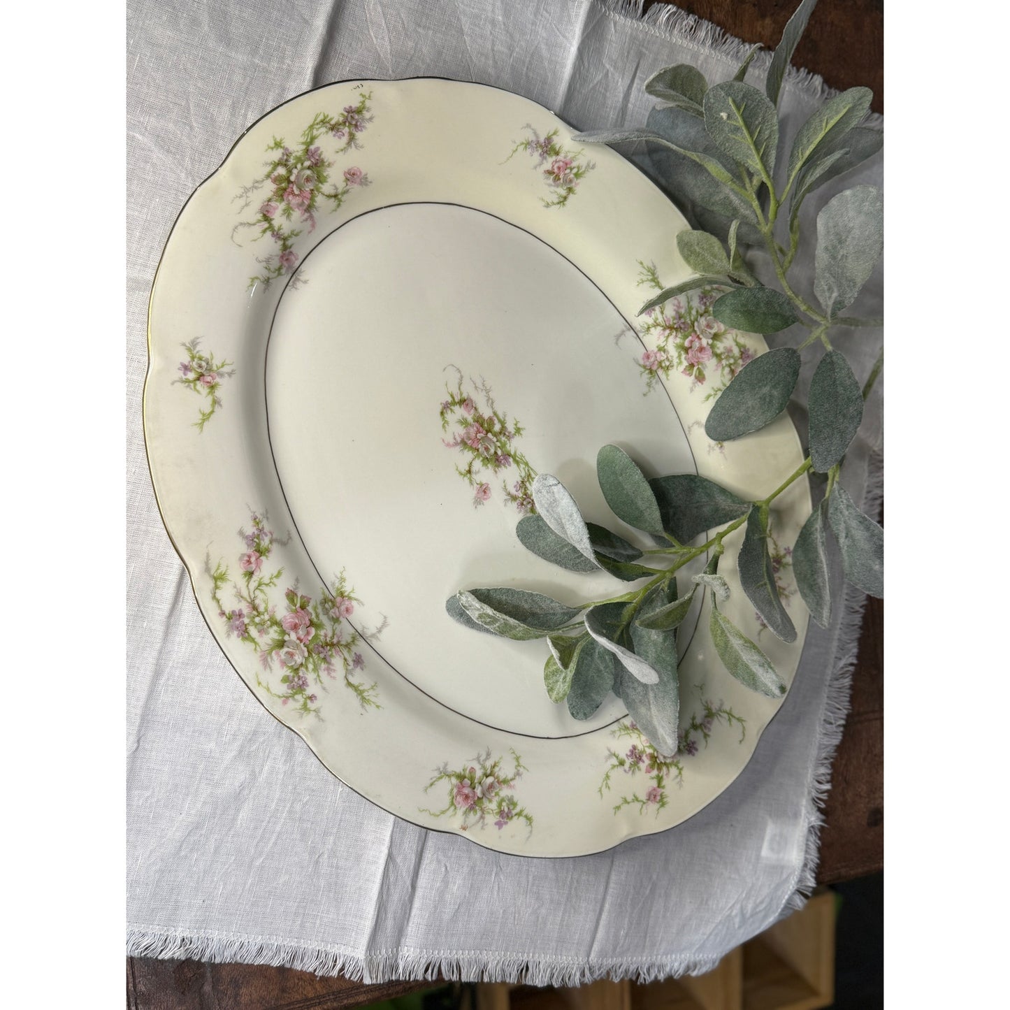 "Rosalinde" Oval Serving Platter