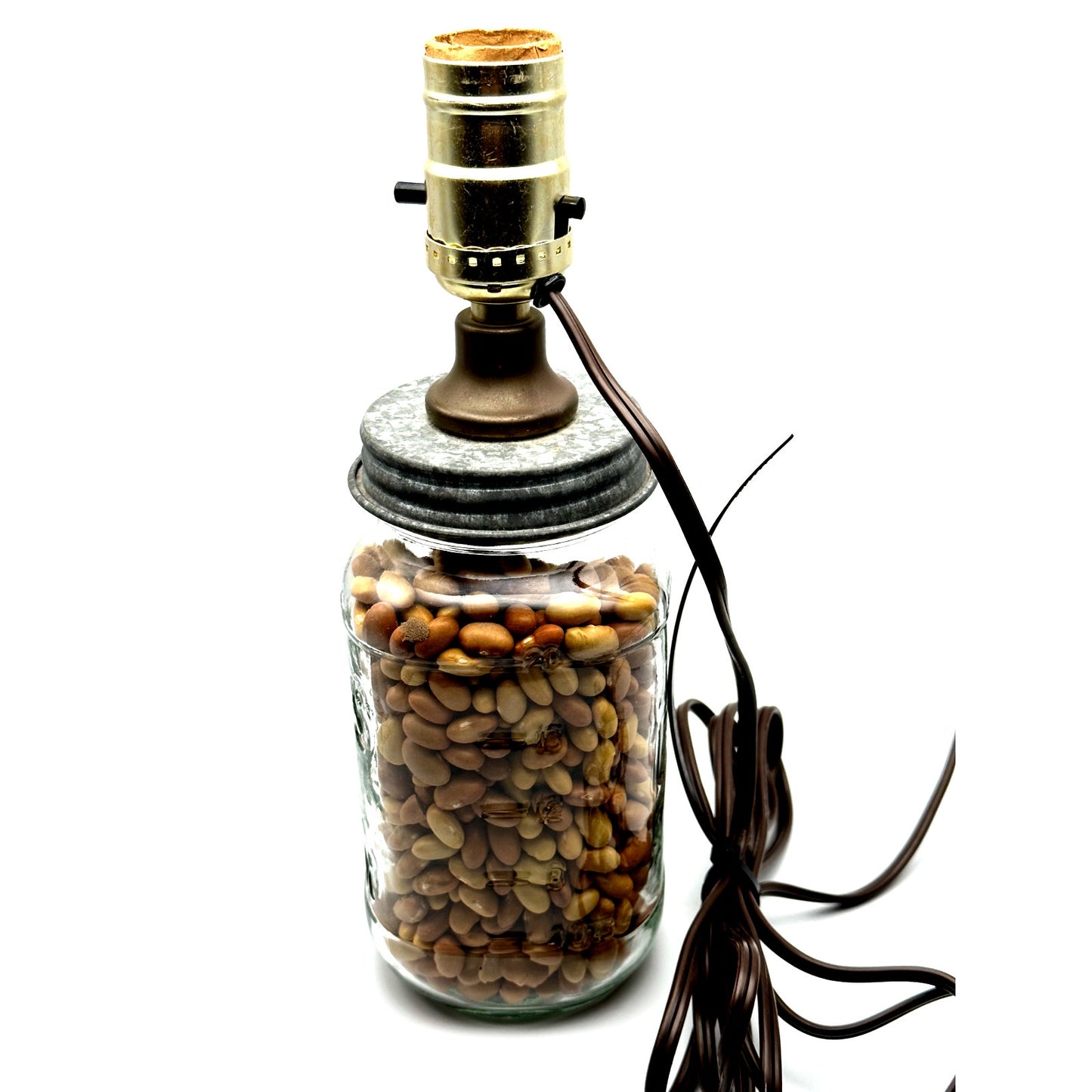 Atlas Mason Jar Small Lamp