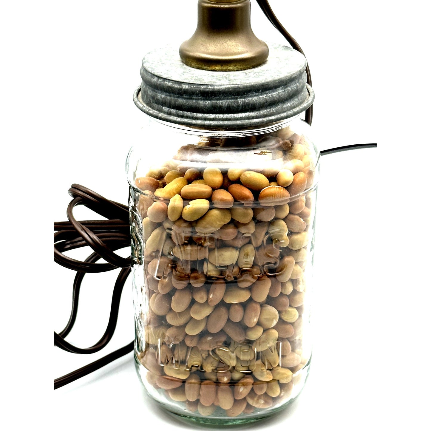 Atlas Mason Jar Small Lamp