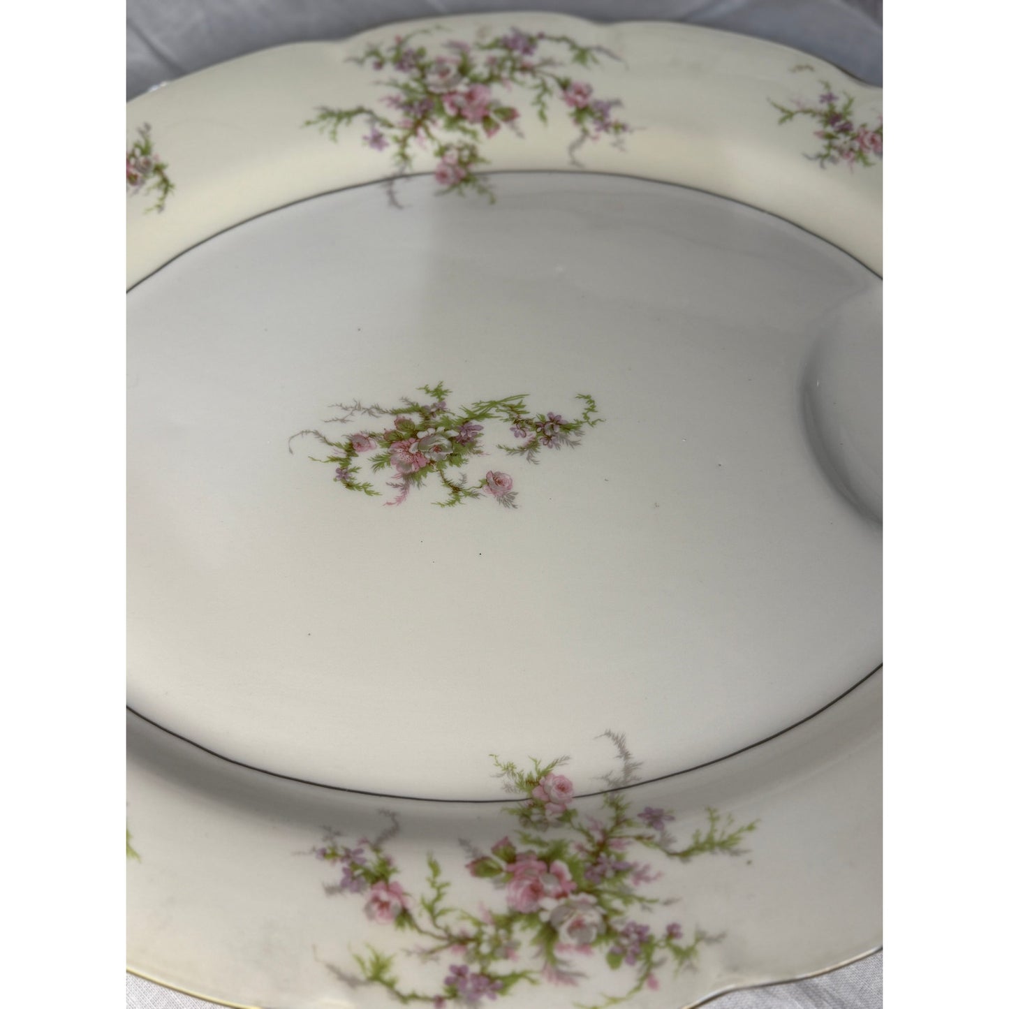 "Rosalinde" Oval Serving Platter