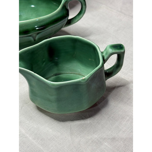 Mount Clemons Petal Green Pottery Collection (Set of 4)