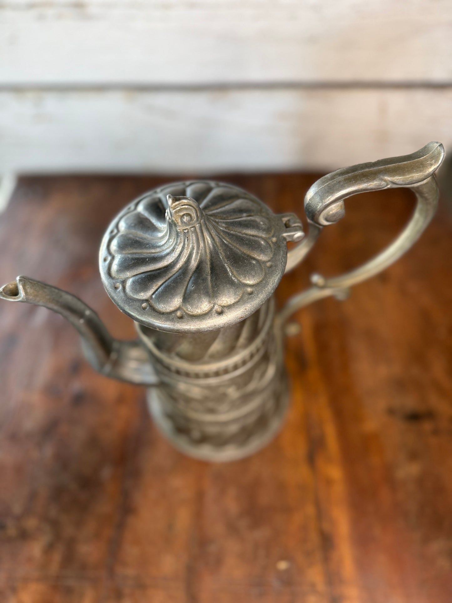 French Heavy Beautiful Vintage Coffee Pot
