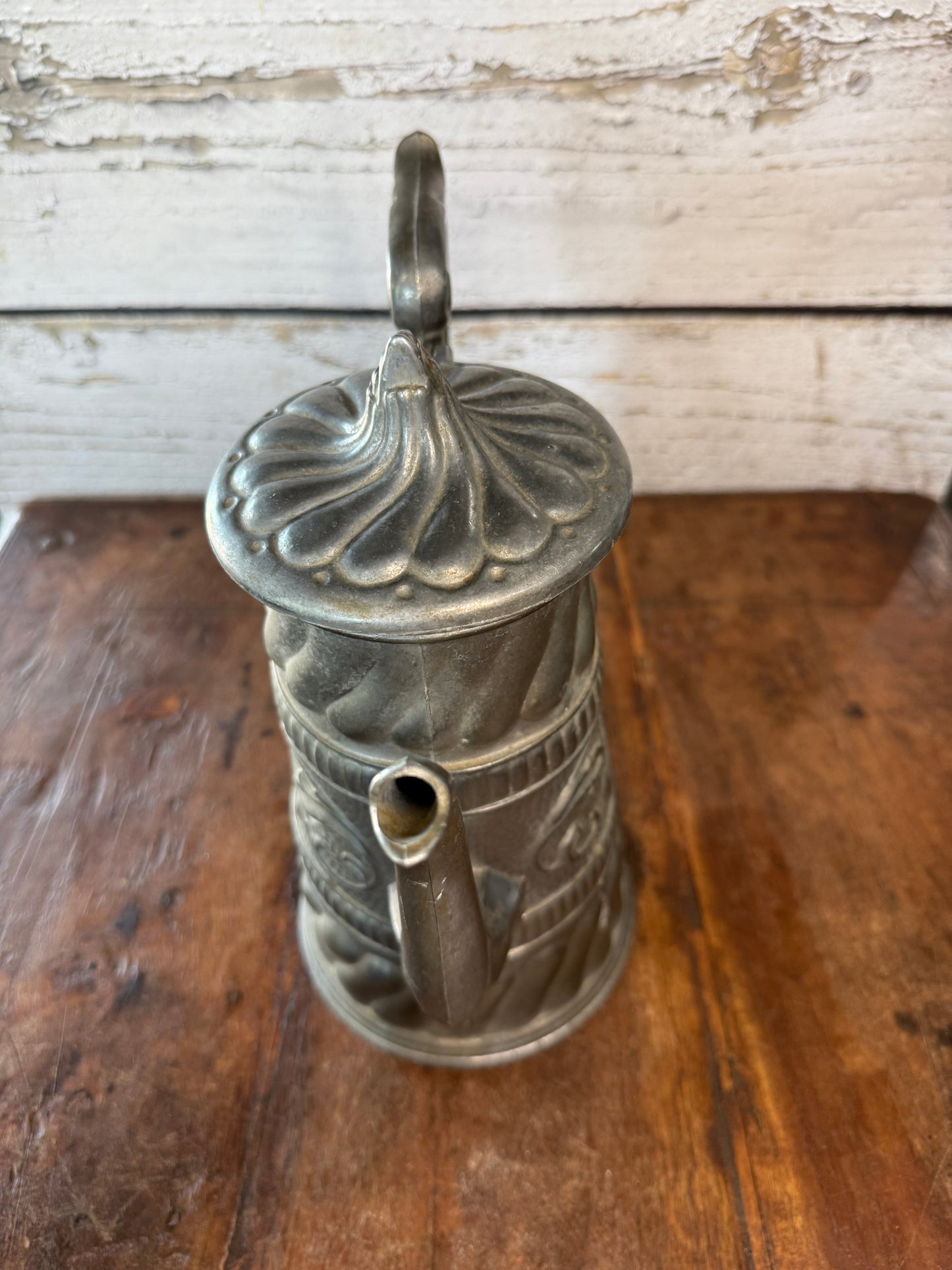 French Heavy Beautiful Vintage Coffee Pot
