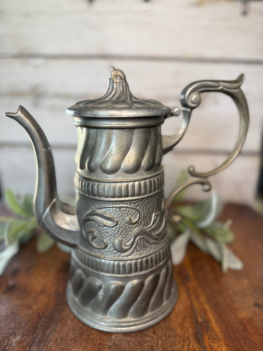 French Heavy Beautiful Vintage Coffee Pot