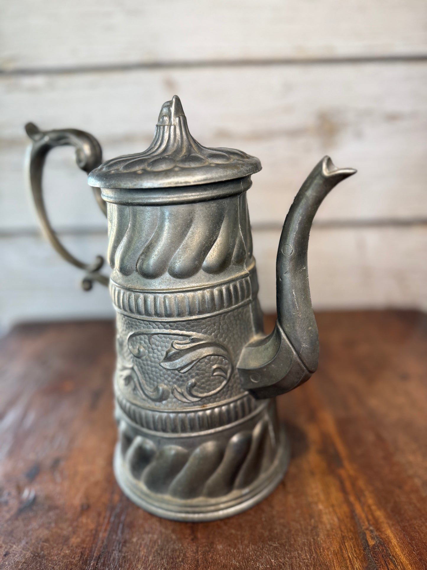 French Heavy Beautiful Vintage Coffee Pot